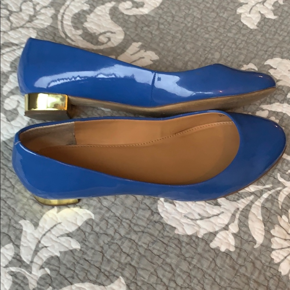 Blue J Crew size 7 ballet flats